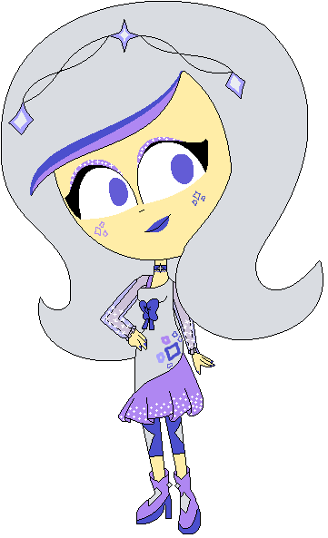 Star Darlings OC - Luna Meme Template