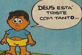 Deus esta triste Blank Meme Template