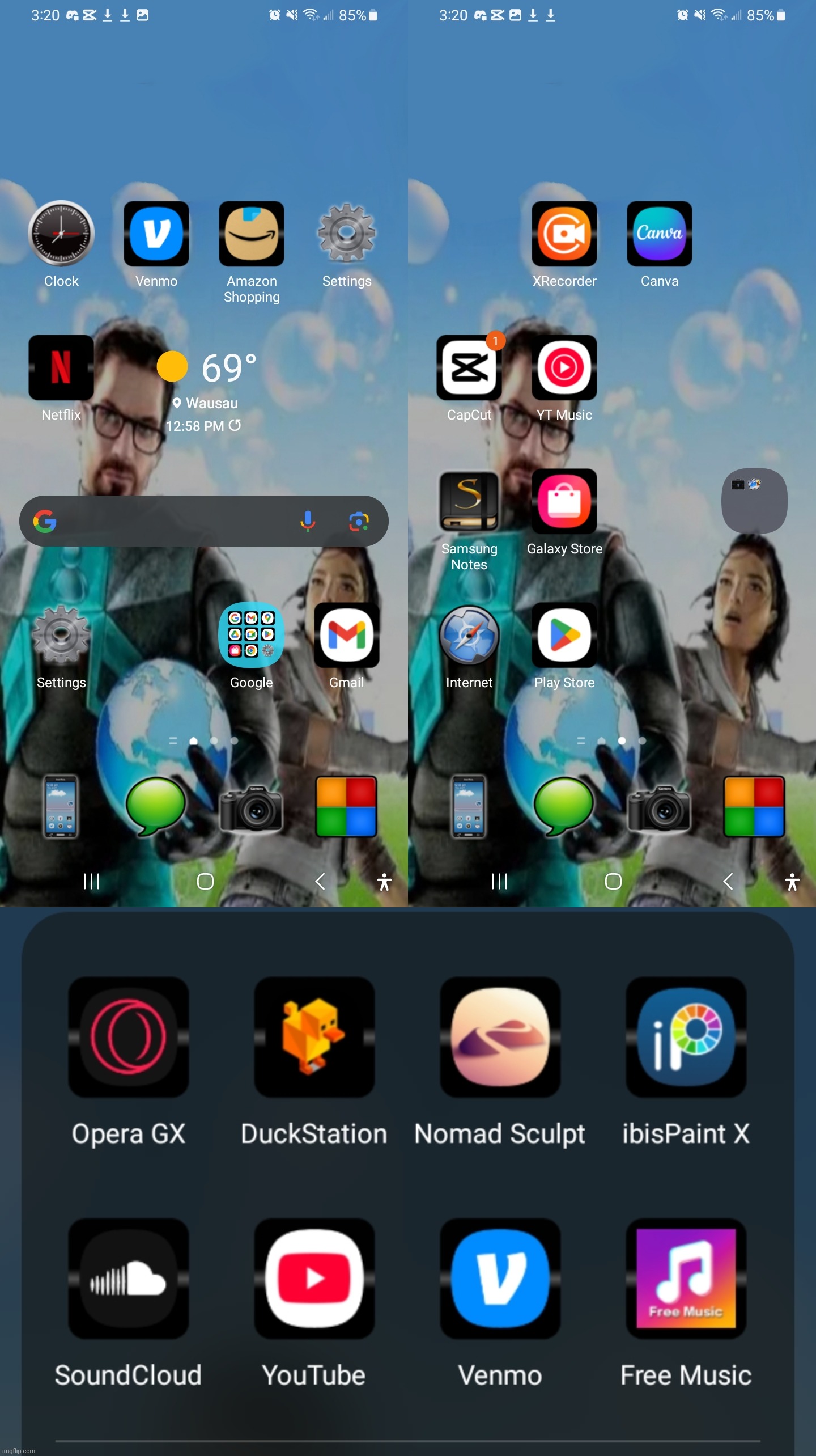 Rate the wallpaper and apps | made w/ Imgflip meme maker