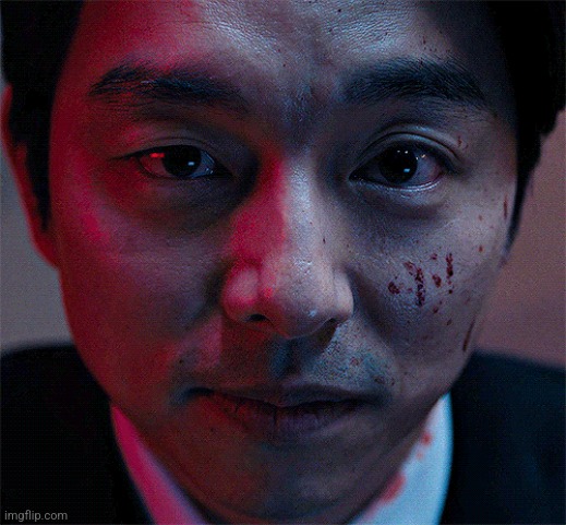 Gong Yoo Double Expression | image tagged in gong yoo double expression | made w/ Imgflip meme maker