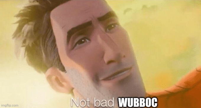 Not bad kid | WUBBOC | image tagged in not bad kid | made w/ Imgflip meme maker