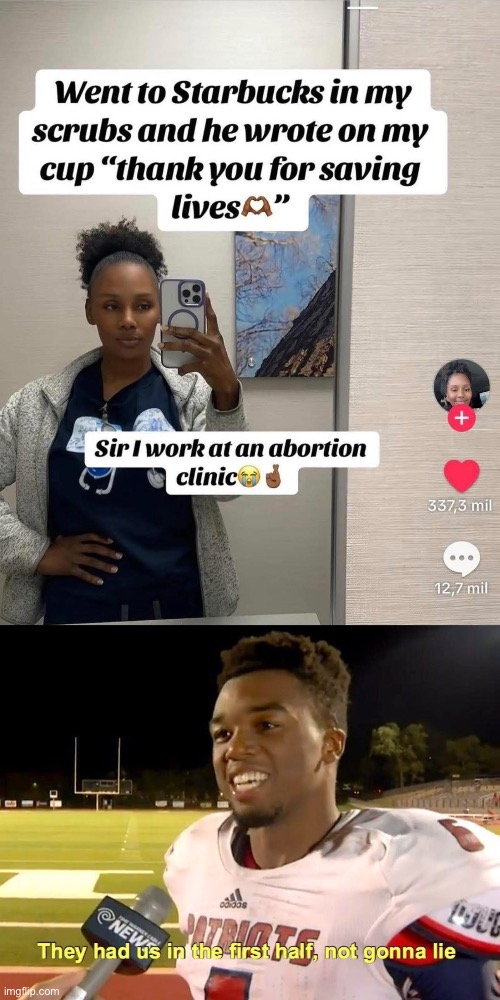 Nurse | image tagged in they had us in the first half,nurse,abortion,life | made w/ Imgflip meme maker