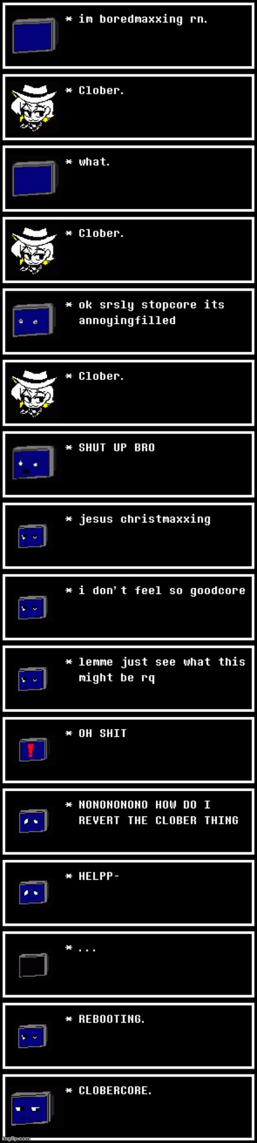 scag gets cloberfied | made w/ Imgflip meme maker
