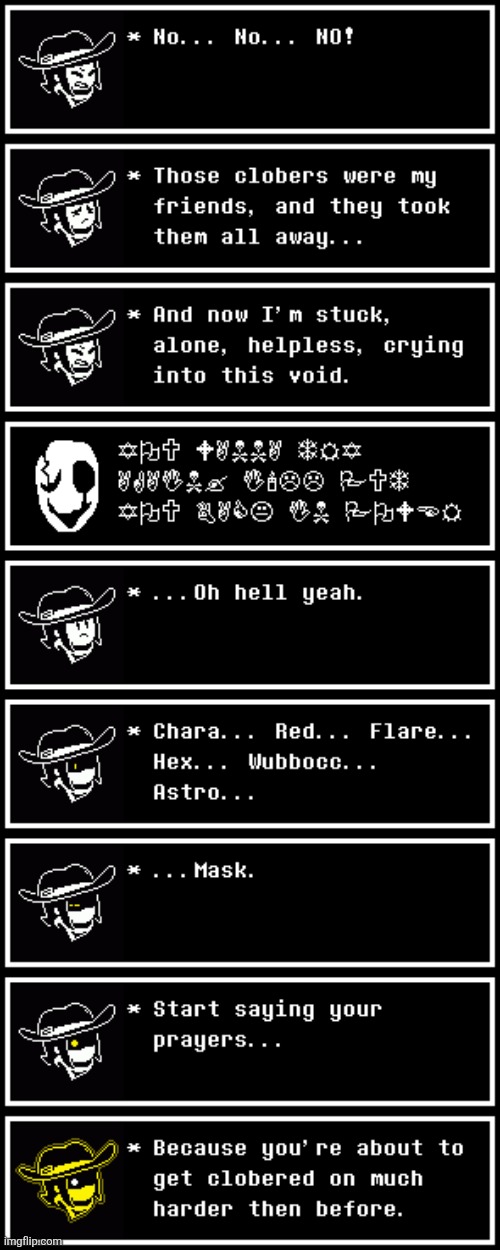 It begins again! | image tagged in clober | made w/ Imgflip meme maker