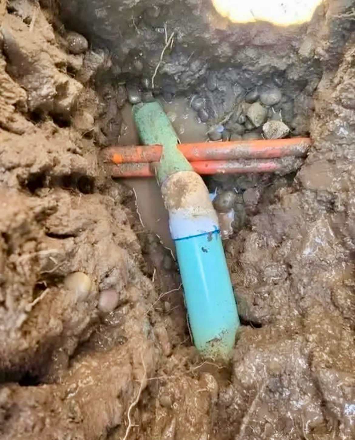 Fiber Inner Duct through a Sewer Line Blank Meme Template
