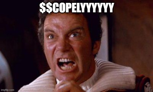 khan | $$COPELYYYYYY | image tagged in khan | made w/ Imgflip meme maker