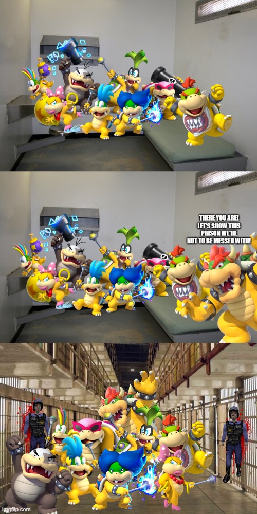 Bowser's Raid (Part 2) | made w/ Imgflip meme maker