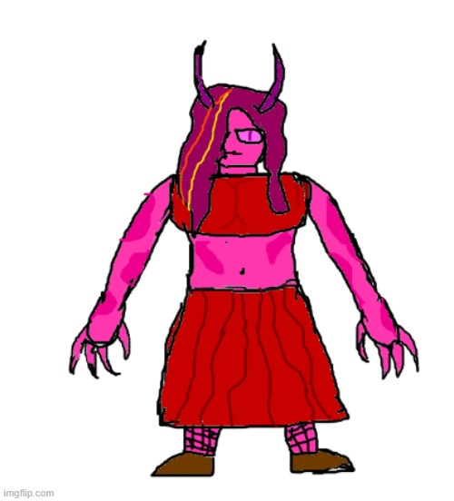 Here we have the manipulative and Boltamus's ex girlfriend, Athegruis! (look in comments for lore) | image tagged in athegruis | made w/ Imgflip meme maker