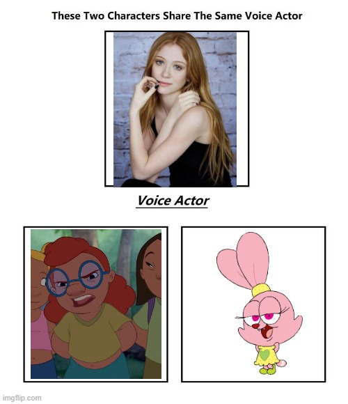 Liliana Mumy | image tagged in same voice actor,liliana mumy,lilo and stitch,disney,chowder,cartoon network | made w/ Imgflip meme maker