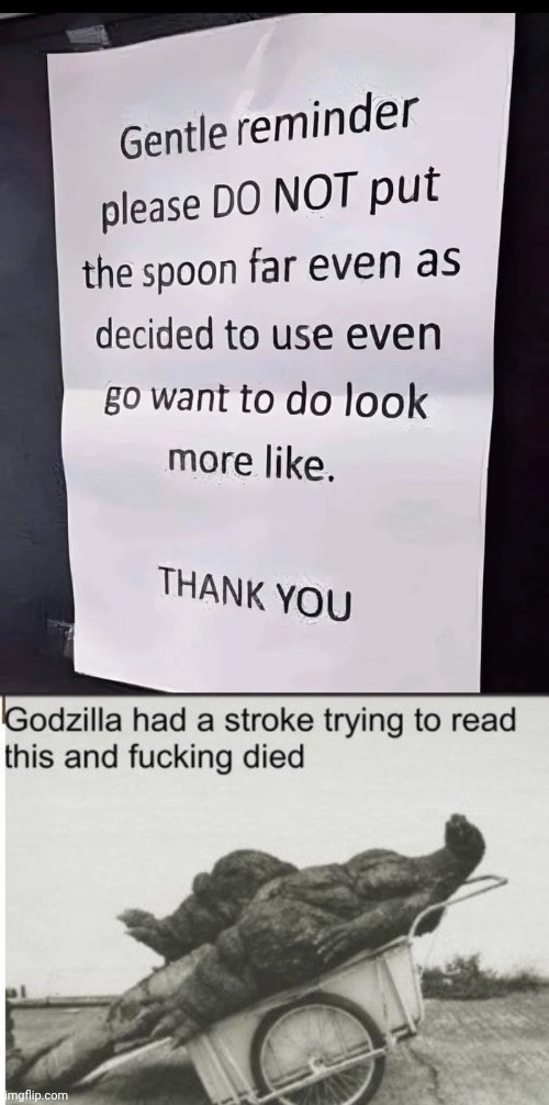 image tagged in godzilla | made w/ Imgflip meme maker