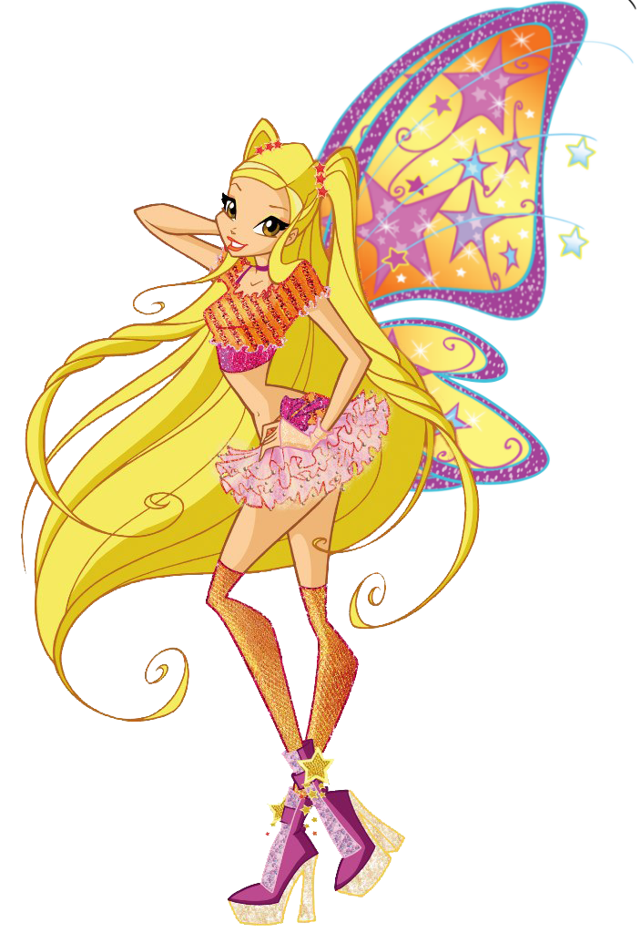 Winx Club Stella Believix Blank Meme Template