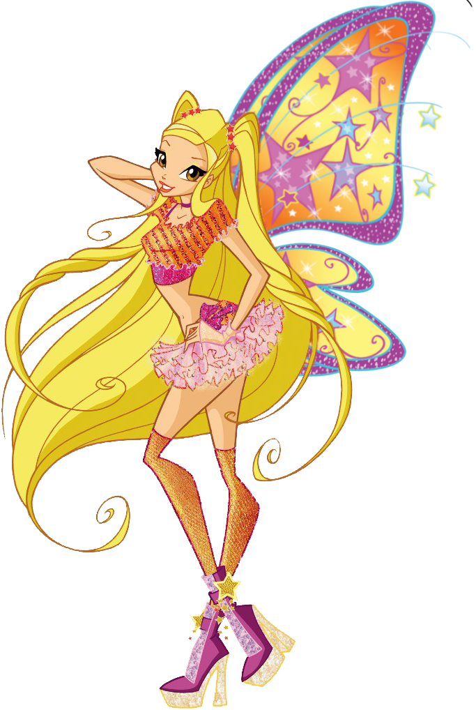 Winx Club Stella Believix Blank Meme Template