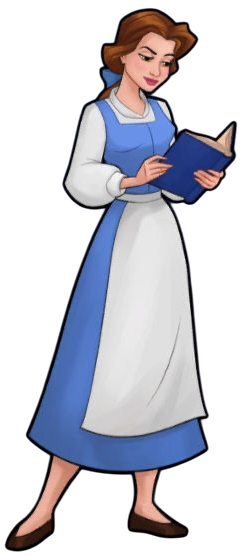 PNG Bella - Belle - La Bella y la Bestia Disney Blank Meme Template