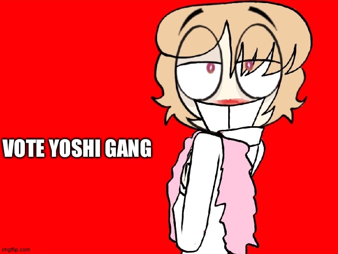 Sentipark | VOTE YOSHI GANG | image tagged in sentipark | made w/ Imgflip meme maker