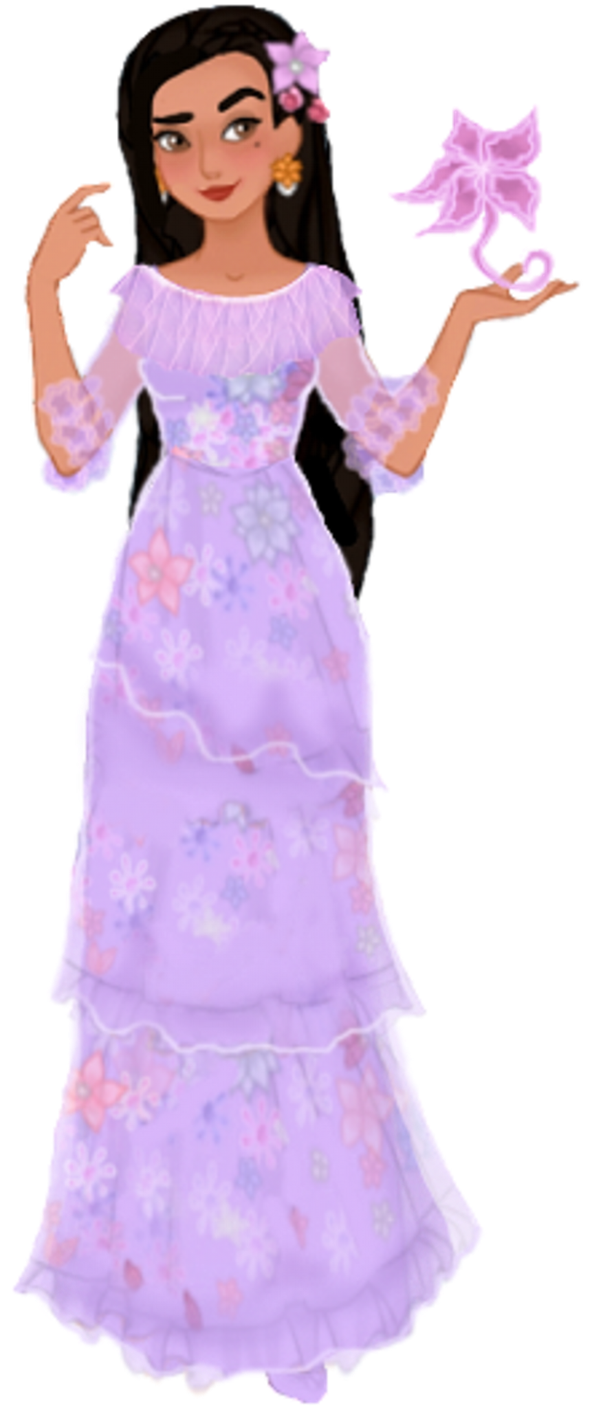 Isabela Madrigal From Colombia Blank Meme Template