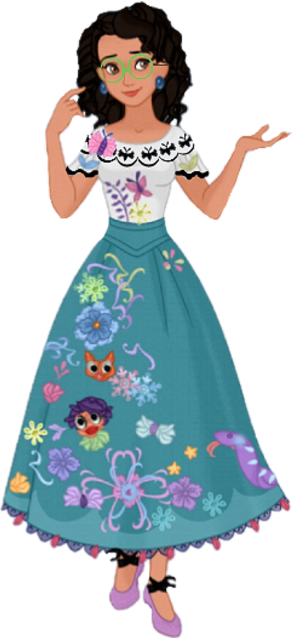 Mirabel Madrigal From Colombia Blank Meme Template
