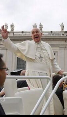 POPE FRANCIS Blank Meme Template