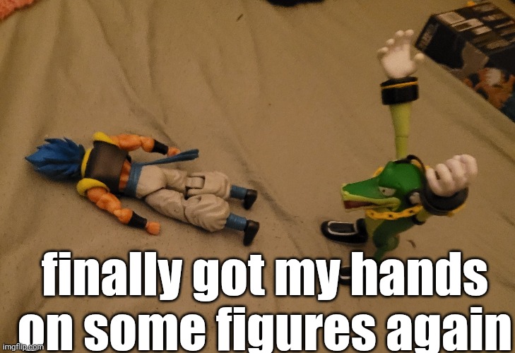 finally got my hands on some figures again | made w/ Imgflip meme maker