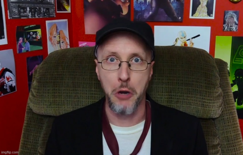 Nostalgia critic dumbfounded | image tagged in nostalgia critic dumbfounded | made w/ Imgflip meme maker