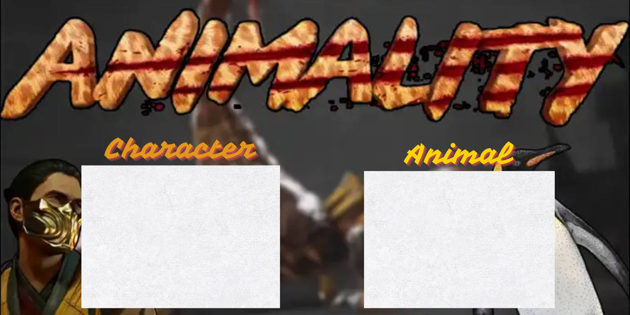 Character’s animality Blank Meme Template