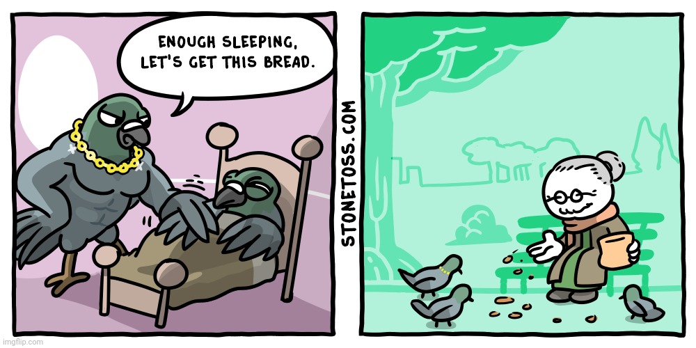 Holy moly A actual funny non-political meme from stonetoss | made w/ Imgflip meme maker