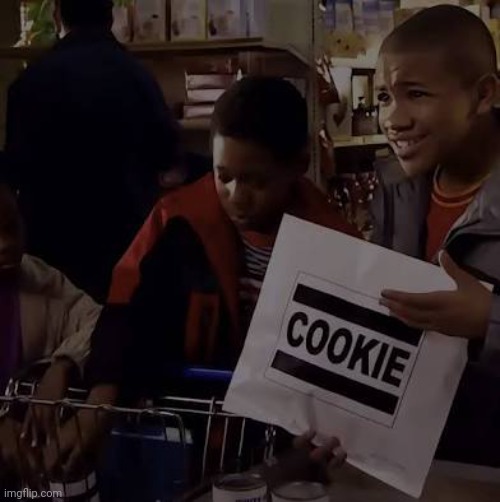 A bag with one cookie in it | image tagged in a bag with one cookie in it | made w/ Imgflip meme maker