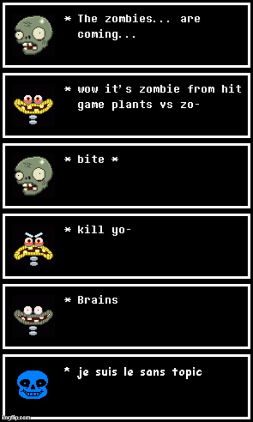 What if Wubboc was a zombie? (Undertale #83) (What if Wubboc #1) | made w/ Imgflip meme maker