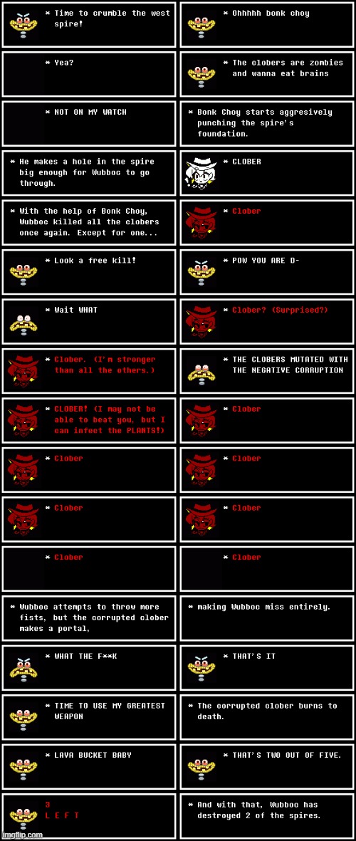 I forgot to post this lol (Undertale #84) | made w/ Imgflip meme maker