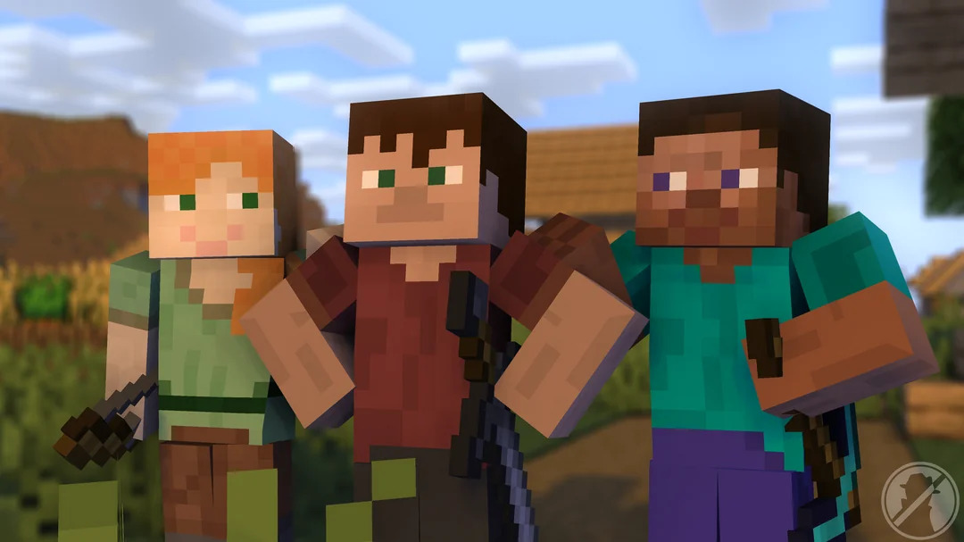 alex and steve with daniel Blank Meme Template
