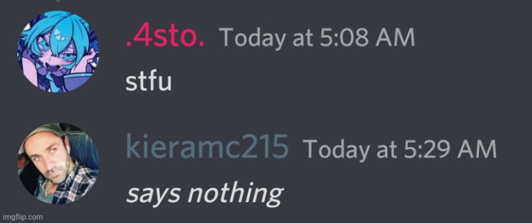 Relax, Gentlemen, It's Called A Sense Of Humor | image tagged in discord,msmg,silence,humor,sass | made w/ Imgflip meme maker