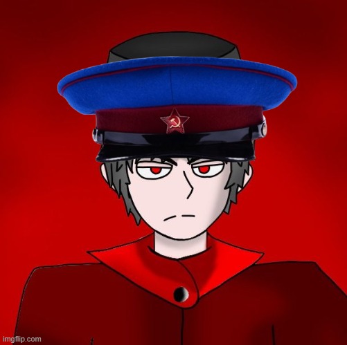 soviet mepios (disclaimer: this is made only for entertainment purposes and doesn't support communism in any way or shape) | image tagged in avin mepios serious expression,soviet,mepios | made w/ Imgflip meme maker