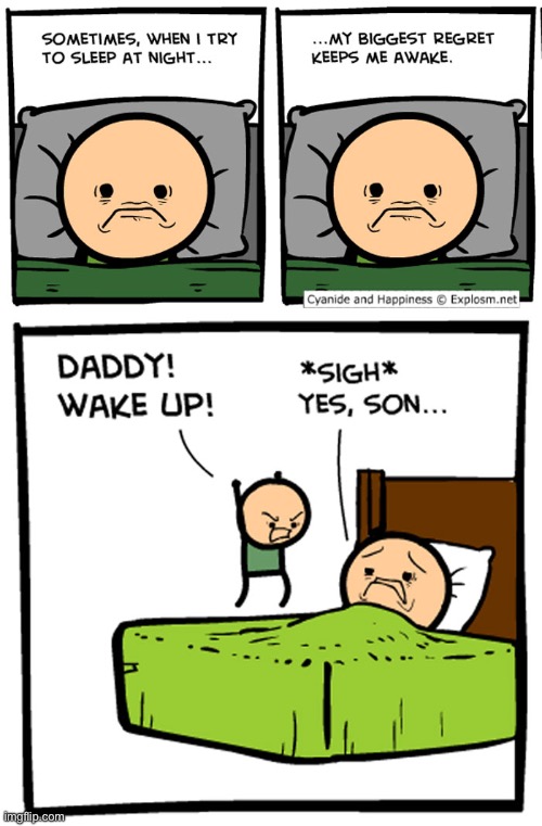 image tagged in comics,regret,brat | made w/ Imgflip meme maker