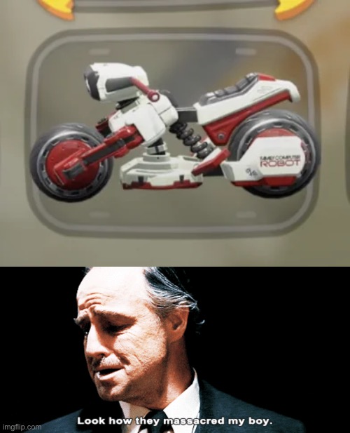 He returned, but at what cost? | image tagged in look how they massacred my boy,mario,mario kart,memes,fun | made w/ Imgflip meme maker