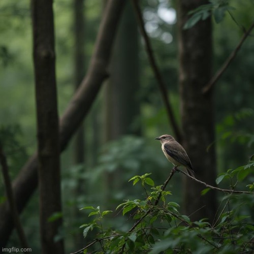 Bird (pretty decent considering that AI tends to focus too much on the bird) | image tagged in ai generated | made w/ Imgflip meme maker