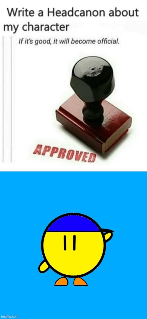copying (idk never readed username). name is real pet | image tagged in write a headcanon about my character,real pet by randomizer | made w/ Imgflip meme maker