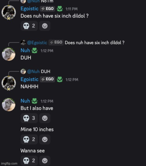 Nah wild | made w/ Imgflip meme maker