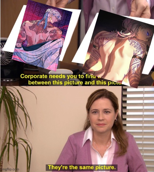 Ptn and a random guy | image tagged in memes,they're the same picture | made w/ Imgflip meme maker