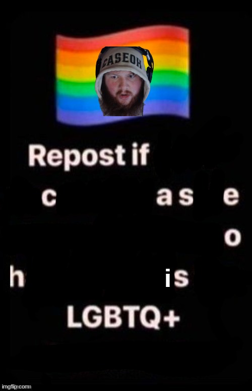 Repost if your account meets the criteria | i | image tagged in repost if your account meets the criteria | made w/ Imgflip meme maker