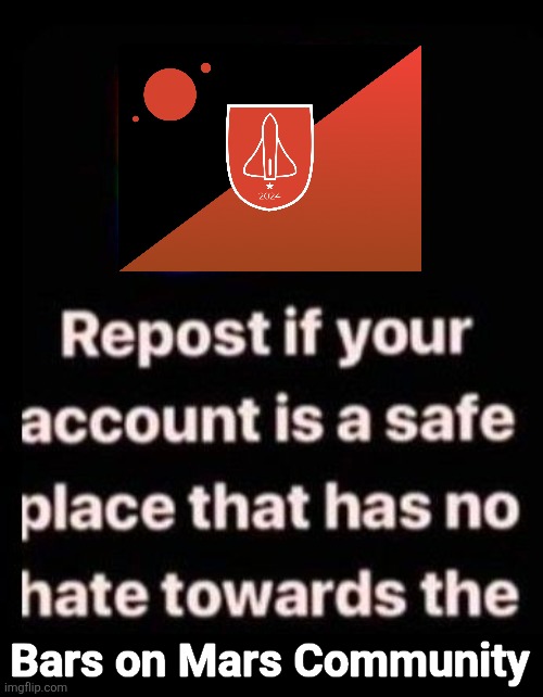 Bars on Mars Community | made w/ Imgflip meme maker