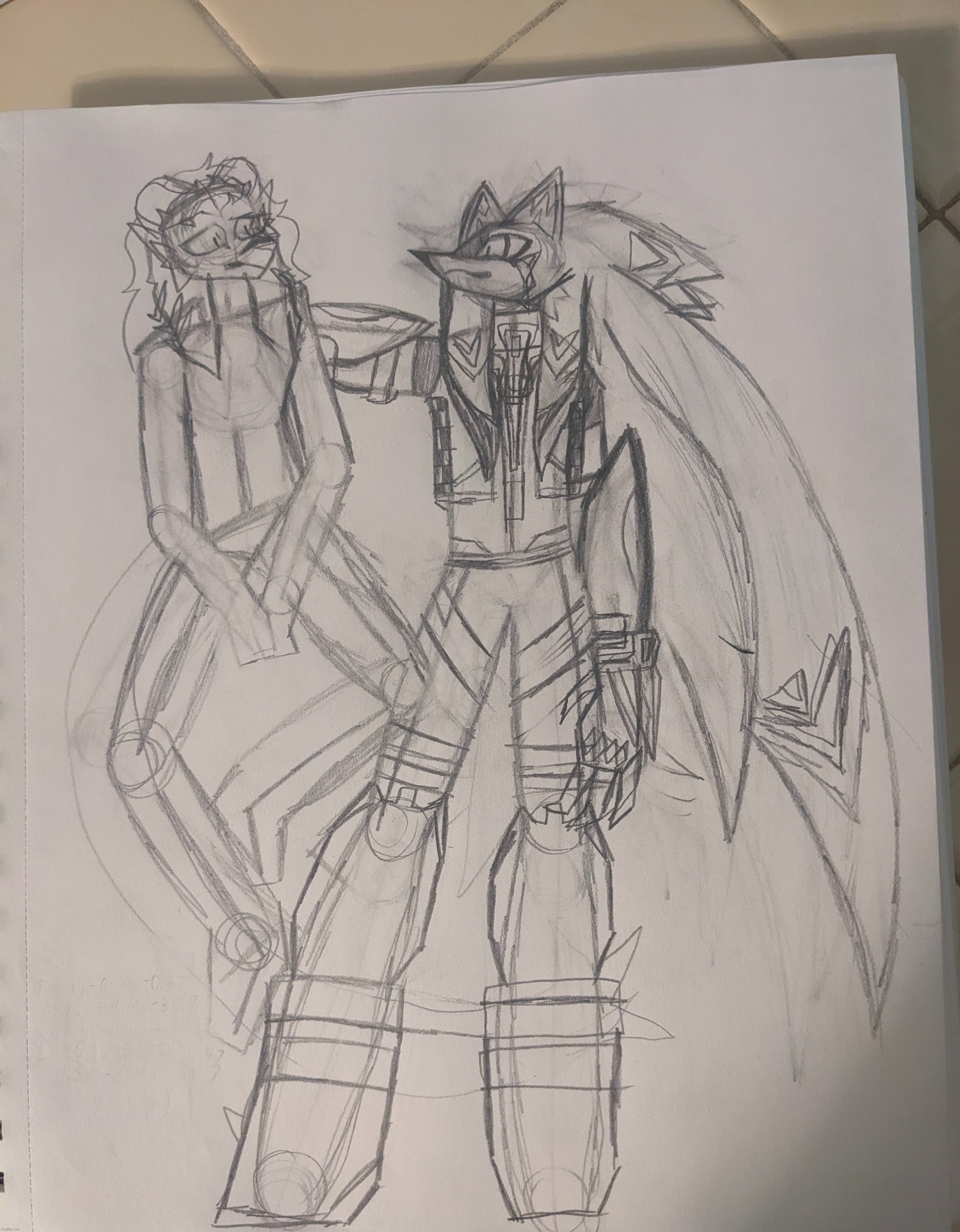 Finally decided to draw somethin | made w/ Imgflip meme maker