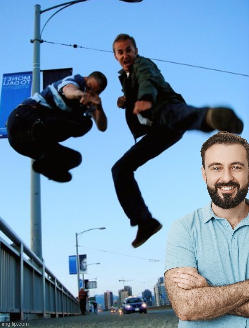 Jump kick | image tagged in jump kick | made w/ Imgflip meme maker