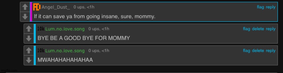 LUM COMMENT | image tagged in lum comment | made w/ Imgflip meme maker