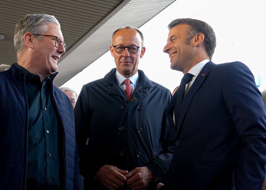 Starmer Merz Macron Blank Meme Template