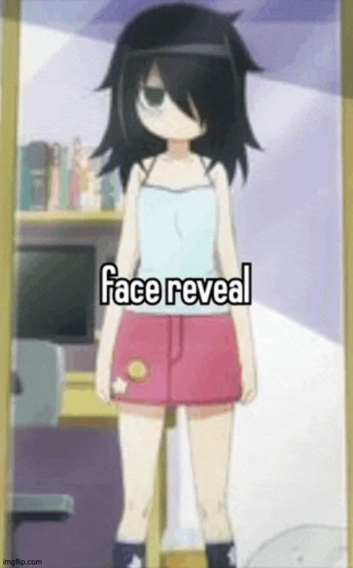 Real | image tagged in tomoko | made w/ Imgflip meme maker