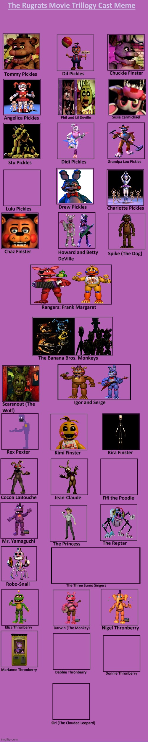 The Rugrats Movie (FNAF style) | image tagged in rugrats movie | made w/ Imgflip meme maker