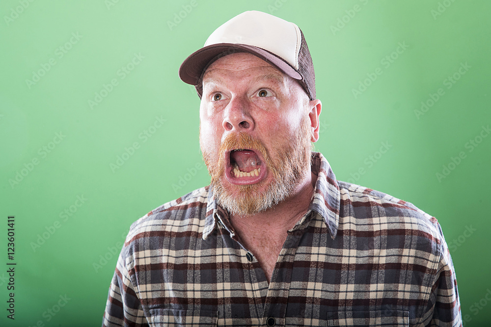 angry redneck Blank Meme Template