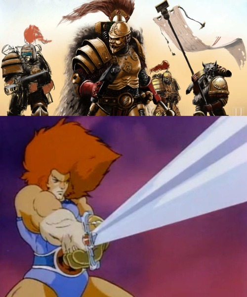 Thunder vs Thunder | image tagged in slavic thunder warriors,thundercats ho | made w/ Imgflip meme maker