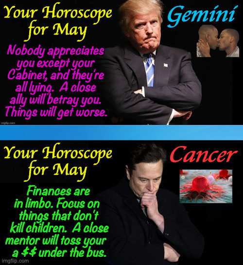These were submitted individually to another stream. | image tagged in memes,horoscope,zodiac,nesbitt,basil,derry and toms | made w/ Imgflip meme maker