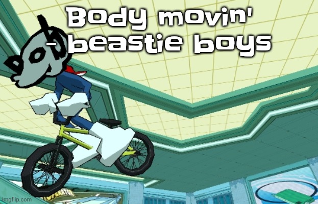 Cyberfunk | Body movin' - beastie boys | image tagged in cyberfunk | made w/ Imgflip meme maker