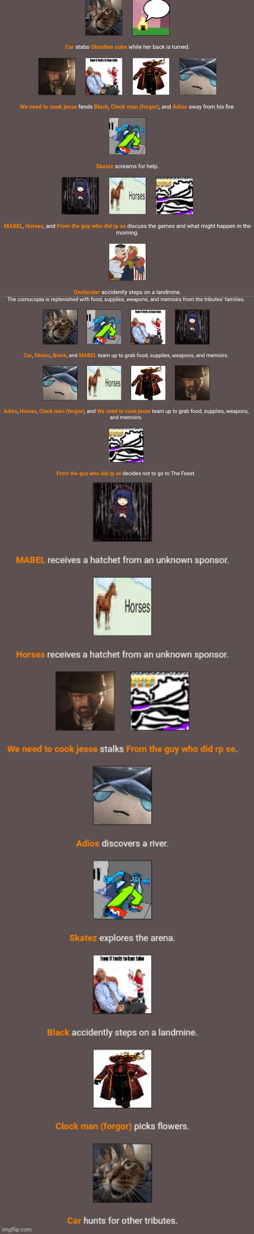 I'm back chat | made w/ Imgflip meme maker